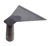 TOBBOMEY Binette Agricole Triangulaire Acier Manganèse Outil de Remplacement pour Creuser Désherber et Ameublir Le Sol Adapté Jardin Potager et Culture Maraîchère