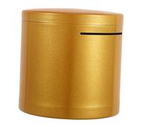 TOBBOMEY Boîte à Caisse Épargne Inaltérable Acier Inoxydable Tirelire Antivol à Entrée Unique Capacité pour Économies Sécurisées et Organisation de Bureau