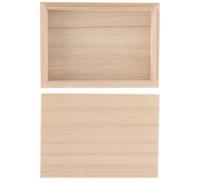 TOBBOMEY Boîte à Cartes à Jouer Multifonction Boîte Bois Lisse Et Incassable pour Cartes De Jeu Monnaie Format Compact pour Usage Quotidien