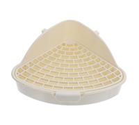 TOBBOMEY Boîte à Litière pour Petits Animaux Toilette pour Hamsters Et Cochons Conception Ergonomique Et Facile à Installer