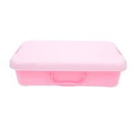 TOBBOMEY Boîte à Sable Portable avec Couvercle Bac à Sable à Main pour Garçon Fille Rangement Jouets Multifonction Organisateur Compact pour Garçons et Filles