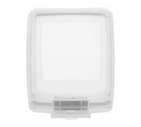 TOBBOMEY Boîtier de protection étanche pour prises électriques extérieures IP55 type 86. Installation facile et résistante aux projections d'eau pour une sécurité optimale à domicile.