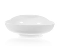TOBBOMEY Bol Auto-Alimentant en Silicone pour Personnes Âgées Bol à Ventouse Anti-Éclaboussures Ergonomique Accessoire de Repas Réhabilitation