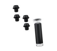 TOBBOMEY Bouchon de Vin Sous Vide Silicone Accessoire de Bouteille pour Conserver le Vin Frais Multi-fonctions pour Bière et Cocktails pour Maison et Fêtes