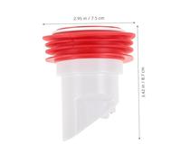 TOBBOMEY Bouchon Étanchéité Anti-odeur pour Canalisation Sceau de Drain de Machine à Laver Tube de Vidange Résistant Corrosion Plug pour Évier et Installation Facile sans Outils
