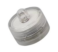 TOBBOMEY Bougie LED sans Flamme Étanche Ronde Bougie Chauffe Plat à Piles avec Effet Vacillant Réaliste pour Décoration Intérieure et Extérieure Mariages et Anniversaires