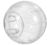 TOBBOMEY Boule de Course Transparente pour Petits Animaux Balle Exercice Ventilée et Lavable pour Hamster de Jogging Intérieur Confortable et Sûr