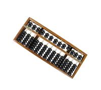 TOBBOMEY Boulier Arithmétique Bois Outil de Calcul Éducatif pour Garçon Fille Fournitures Éveil Mathématique pour Garçons et Filles