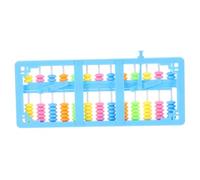 TOBBOMEY Boulier Calcul Plastique Coloré Perles Rangées Portable Outil Arithmétique Éducatif Garçon Fille Apprentissage Additions Soustractions