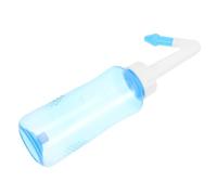 TOBBOMEY Bouteille De Rinçage Nasal Portable 300 Ml Pour Adultes Et Garçon Et Filles, Nettoyeur De Sinus Manuel En Plastique, Système D’irrigation Nasale Réglable, Usage Quotidien Et Soulagement Nasal