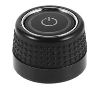 TOBBOMEY Bouton de réglage du volume de remplacement compatible avec Santana - Bouton de lecteur audio de voiture - Capuchon de de réglage du volume pour amplificateur côté passager 19 mm