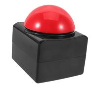 TOBBOMEY Buzzer De Jeu Télévisé Buzzer pour Jeux De Questions-réponses Bouton-Poussoir Compétition Quiz Ludique Usage Scolaire Réunion Sociale sans Pile