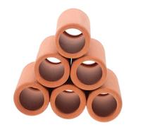TOBBOMEY Cachette pour Poissons Jouets Décoratifs pour Betta Ornement Aquarium Abri Céramique pour Crevettes Tube De Frai Décoration De Grotte Cachée Tuyau De Cachette pour Aquarium