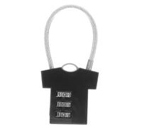 TOBBOMEY Cadenas à Code Numérique de Zinc pour Bagages et Casiers Serrure à Combinaison Sécurisée Intrusion Adapté pour Valises Armoires Sacs et Vestiaires