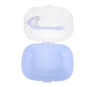 TOBBOMEY Cage Hamster Portable avec Poignée Cage Respirante et Légère pour Petits Animaux Transport Facile pour Hamsters Gerbilles Cochons Dinde et Plus