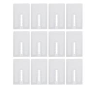 TOBBOMEY Cales de Mise à Niveau en Nylon Plastique pour Meubles, Kit de 12 Pièces, Stabilisateurs Antidérapants pour Tables Inégales, Accessoire de Nivellement Cuisine et Bureau