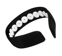 TOBBOMEY Ceinture Acupression Réglable pour Tête Bandeau Portable de Massage Stimulation des Points Acupuncture pour Relaxation Musculaire Tension Liée Aux Écrans