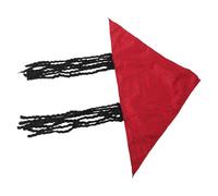 TOBBOMEY Chapeau Pirate Adulte avec Perruque Tressée Femme et Fille Accessoire de Capitaine pour Déguisement Halloween Carnaval Mascarade