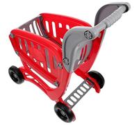 TOBBOMEY Chariot de Courses pour Garçon et Filles en Plastique Abs, Chariot Simulé Vide, Jeu Éducatif D’Imitation pour Développer Créativité et Intelligence, Adapté Jeu de Rôle, 1 Pièce