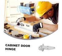 TOBBOMEY Charnière de Zinc pour Porte de Placard et Four Résistante Corrosion Facile à Installer Fermeture Douce