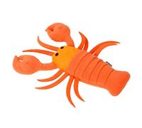 TOBBOMEY Chien Robuste Forme de Homard Cartoon à Mâcher Résistant pour Mastication Favorise la Lenteur Alimentaire et Stimule Odorat des Chiens