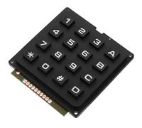 TOBBOMEY Clavier Matriciel à Membrane Touches Robuste pour Usage Industriel Module Compact et Tactile Interrupteurs Clavier Sensibles et Confortables pour Microcontrôleurs et Applications