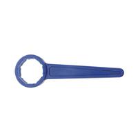 TOBBOMEY Clé à Couvercle de Baril en Plastique Bleu, Outil D'ouverture pour Seaux 5-10l, Ouvre-couvercle de Seau Solide et Compact, Usage Industriel et Manutention Facile