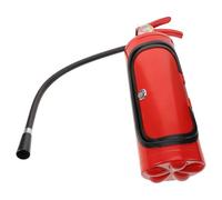 TOBBOMEY Coffret Porte-Bouteilles Extincteur en Fer et Plastique Armoire à Whisky Compacte pour Amateurs de Vin Présent Homme Pompier Rangement Original pour Bouteilles de Vin Bar