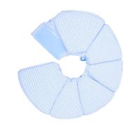 TOBBOMEY Collier Anti-griffures Souple pour Chien Et Chat, Collier Postopératoire en Mousse, Taille M, Protection Après Chirurgie, Récupération Animale, Couleur Bleue