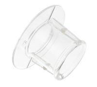 TOBBOMEY Collier Anti-Morsure pour Perroquet Taille s en Acrylique Solide Tour De Cou Protection Morsures Fournitures pour Oiseaux Petits Perroquets