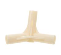 TOBBOMEY Connecteur en Plastique pour Poteau de Tente - Adaptateur en T à Trois Voies pour Armature de Serre Et de Tente Extérieure - Accessoire de Jonction pour Structures D'ombrage de Jardin -