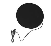 TOBBOMEY Coussin Chauffant USB pour Animaux Tapis Chauffant Électrique Réglable Revêtement PU 28 Cm pour Petits Chiens Et Chats Usage Intérieur Et Voyage Confort pour Animaux