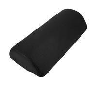 TOBBOMEY Coussin pour Genoux Noir en Polyester et Mousse, Soutien du Genou Taille, Design Simple Confortable pour Dormir ou Se Reposer