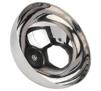 TOBBOMEY Couvercle Alimentaire Acier Inoxydable Cloche Ronde Anti-éclaboussures Huile pour Cuisson Steak Protection Vapeur Pratique pour Cuisine et Barbecue