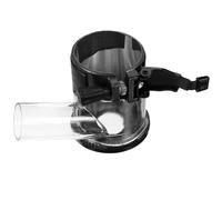 TOBBOMEY Couvercle de Défonceuse en Alliage D'aluminium Noir Bouclier Protecteur pour Outils Électriques de Bricolage et Accessoires pour Routeur