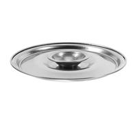 TOBBOMEY Couvercle Inox Mini Acier Inoxydable Étanche et Anti-débordement Adapté pour Pots à Lait Assaisonnements et Bols de Cuisine à Domicile