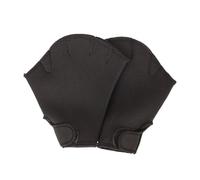 TOBBOMEY de Natation Palmés S Noirs Aquatiques Respirants et Ajustables pour Entraînement de Natation et Plongée Résistance Renforcée pour Musculation Haut du Corps