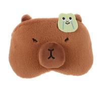 TOBBOMEY de Sommeil Peluche Animaux Cache-yeux Mignon pour Adultes Léger et la Lumière pour Hommes et Femmes Adapté Au Voyage et Détente