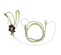 TOBBOMEY De Traction Ajustable pour Tortue Laisse De Contrôle Extérieure pour Animaux De Compagnie Confortable Et Couleur Aléatoire Convient Aux Activités Intérieur Et Extérieur