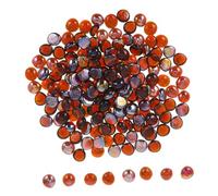 TOBBOMEY de Verre Décoratives pour Foyer et Aquarium Pierres Lisses Résistantes Au Feu pour Décoration Jardin Fontaine et Bricolage