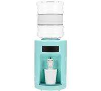TOBBOMEY Distributeur d'eau Miniature pour Garçon et Filles Machine à Eau en Plastique ABS Grosse Taille Couleur Blanche et Bleue Fontaine à Eau Potable Créative Jeu Cuisine Éducatif