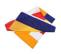 TOBBOMEY Drapeau Bouddhiste Polyester Décoration pour Prières et Bénédictions Drapeau Tibétain pour Extérieur et Intérieur Ornement de Temple et Maison