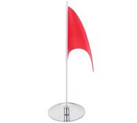 TOBBOMEY Drapeau de Golf Portable avec Tasse Acier Inoxydable Drapeaux de Practice pour Amélioration Du Putting et Entraînement Au Golf à Domicile Accessoires Compacts et Faciles à