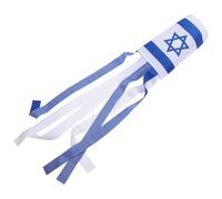 TOBBOMEY Drapeau de Jardin Israël Décoratif Extérieur Léger pour Fêtes Parades et Célébrations Patriotiques