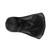 TOBBOMEY Durag Satin Noir à Queue Longue Unisexe Bandeau Élastique pour Hommes Et Femmes Maintien des Vagues Et Hydratation des Cheveux Accessoire Mode Polyvalent