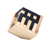 TOBBOMEY Éducatif Ming Lock Classique Casse-tête Intellectuel pour Garçon Fille et Adultes Jeu de Réflexion Stimulant la Coordination Logique