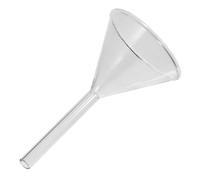 TOBBOMEY Entonnoir Verre Borosilicaté Triangle pour Laboratoire Chimie Analytique Réutilisable Filtration Précise et Résistant Température