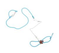 TOBBOMEY Et Laisse pour Petit Animal Traction Confortable pour Hamster Et Lapin Accessoire De Promenade Extérieur Design Élégant Et Respirant Parfait pour Sorties Fêtes