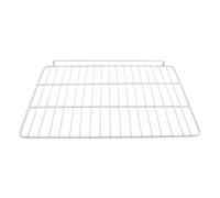 TOBBOMEY Étagère Métallique pour Congélateur 43,5 X 30 Cm Protection Latérale, Séparateur Pratique pour Réfrigérateur et Mini Frigo, Organisateur Solide en Acier Inoxydable pour Rangement