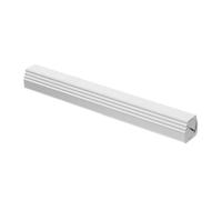 TOBBOMEY Étui à Mezouza Bénédiction 12,5 CM en Alliage Aluminium Argenté, Support Adhésif Non Perforé, Décoration Juive pour Porte d'Entrée, Accessoire Spirituel
